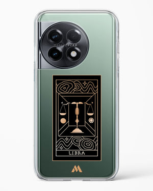 Tarot Card Zodiac Libra Crystal Clear Transparent Case-(OnePlus)