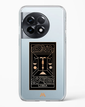 Tarot Card Zodiac Libra Crystal Clear Transparent Case-(OnePlus)