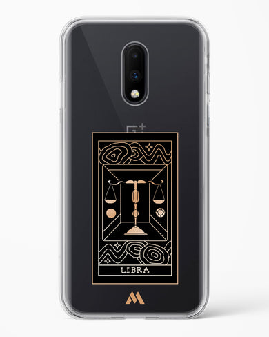 Tarot Card Zodiac Libra Crystal Clear Transparent Case-(OnePlus)