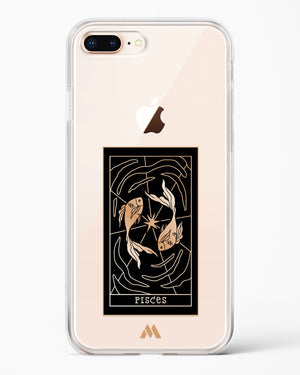 Tarot Card Zodiac Pisces Crystal Clear Transparent Case-(Apple)