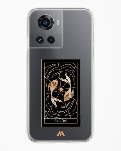 Tarot Card Zodiac Pisces Crystal Clear Transparent Case-(OnePlus)