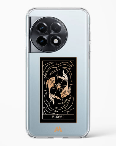 Tarot Card Zodiac Pisces Crystal Clear Transparent Case-(OnePlus)