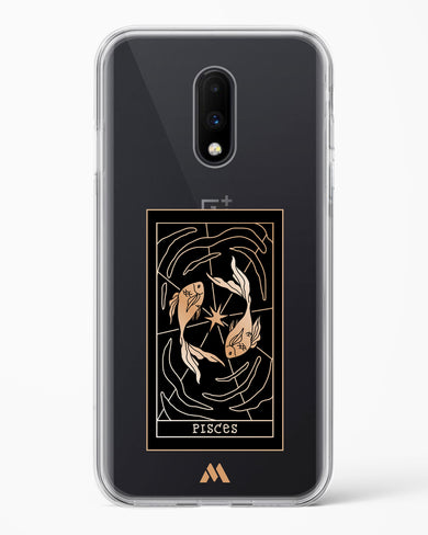 Tarot Card Zodiac Pisces Crystal Clear Transparent Case-(OnePlus)