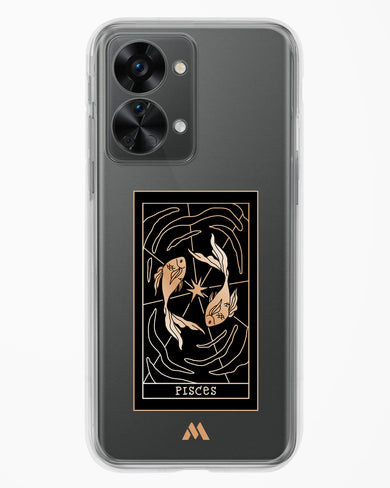 Tarot Card Zodiac Pisces Crystal Clear Transparent Case-(OnePlus)