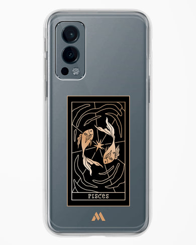 Tarot Card Zodiac Pisces Crystal Clear Transparent Case-(OnePlus)