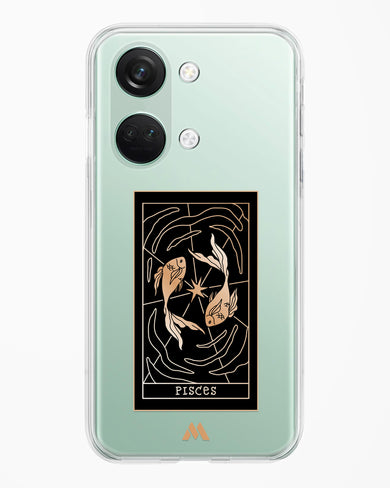 Tarot Card Zodiac Pisces Crystal Clear Transparent Case-(OnePlus)