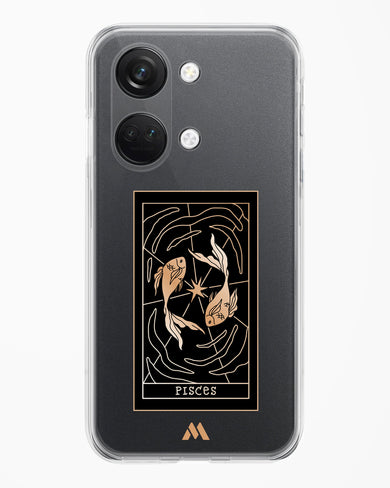 Tarot Card Zodiac Pisces Crystal Clear Transparent Case-(OnePlus)