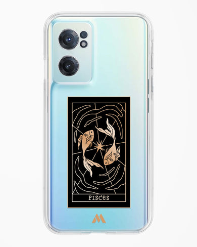 Tarot Card Zodiac Pisces Crystal Clear Transparent Case-(OnePlus)