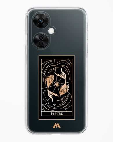 Tarot Card Zodiac Pisces Crystal Clear Transparent Case-(OnePlus)