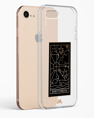 Tarot Card Zodiac Sagittarius Crystal Clear Transparent Case-(Apple)