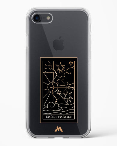 Tarot Card Zodiac Sagittarius Crystal Clear Transparent Case-(Apple)