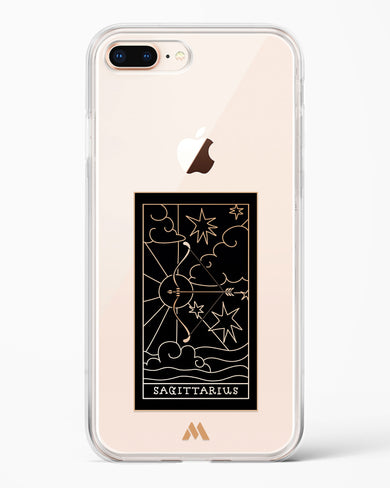 Tarot Card Zodiac Sagittarius Crystal Clear Transparent Case-(Apple)