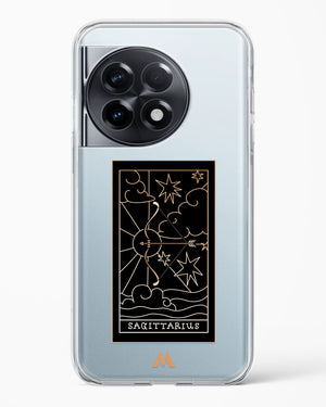 Tarot Card Zodiac Sagittarius Crystal Clear Transparent Case-(OnePlus)