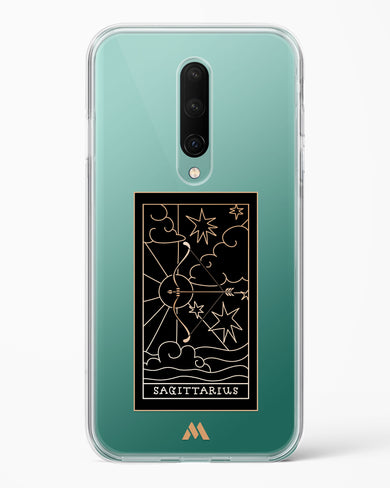 Tarot Card Zodiac Sagittarius Crystal Clear Transparent Case-(OnePlus)