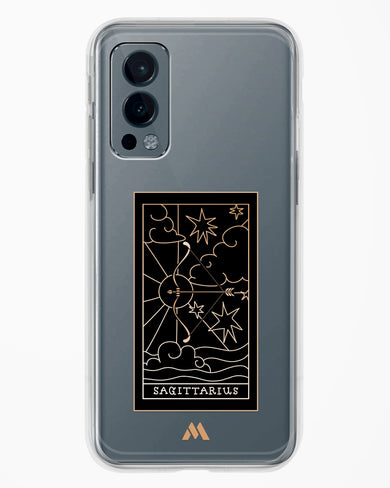 Tarot Card Zodiac Sagittarius Crystal Clear Transparent Case-(OnePlus)