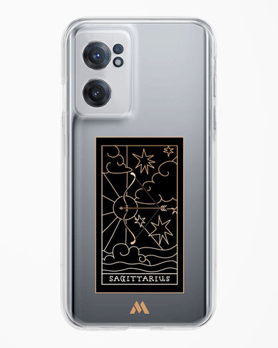 Tarot Card Zodiac Sagittarius Crystal Clear Transparent Case-(OnePlus)