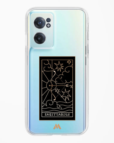 Tarot Card Zodiac Sagittarius Crystal Clear Transparent Case-(OnePlus)