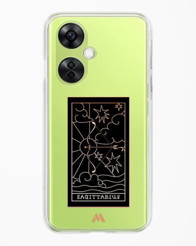 Tarot Card Zodiac Sagittarius Crystal Clear Transparent Case-(OnePlus)