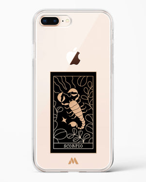 Tarot Card Zodiac Scorpio Crystal Clear Transparent Case-(Apple)