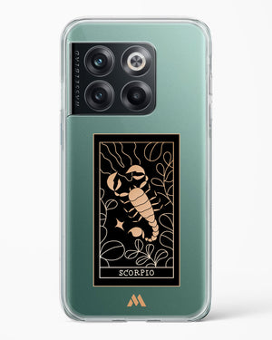 Tarot Card Zodiac Scorpio Crystal Clear Transparent Case-(OnePlus)