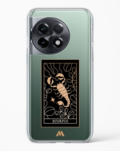 Tarot Card Zodiac Scorpio Crystal Clear Transparent Case-(OnePlus)
