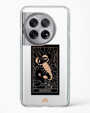 Tarot Card Zodiac Scorpio Crystal Clear Transparent Case-(OnePlus)