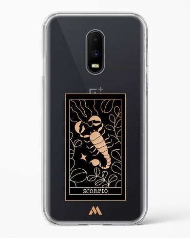 Tarot Card Zodiac Scorpio Crystal Clear Transparent Case-(OnePlus)