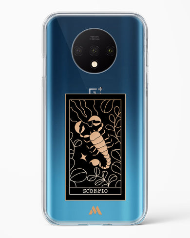 Tarot Card Zodiac Scorpio Crystal Clear Transparent Case-(OnePlus)