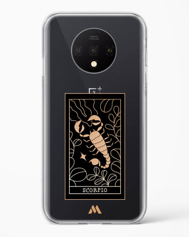 Tarot Card Zodiac Scorpio Crystal Clear Transparent Case-(OnePlus)