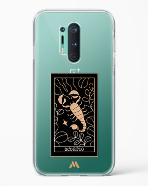 Tarot Card Zodiac Scorpio Crystal Clear Transparent Case-(OnePlus)