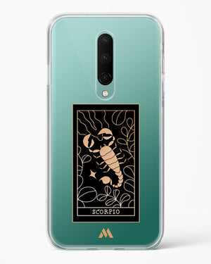 Tarot Card Zodiac Scorpio Crystal Clear Transparent Case-(OnePlus)