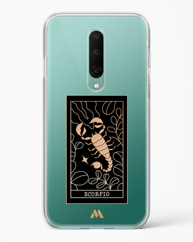 Tarot Card Zodiac Scorpio Crystal Clear Transparent Case-(OnePlus)