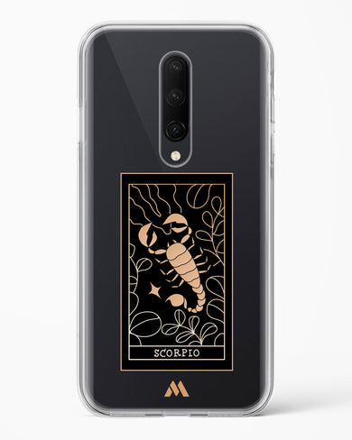 Tarot Card Zodiac Scorpio Crystal Clear Transparent Case-(OnePlus)