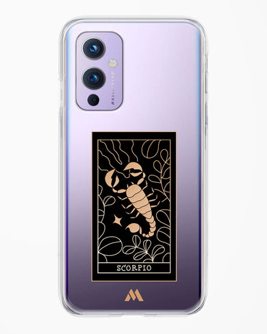 Tarot Card Zodiac Scorpio Crystal Clear Transparent Case-(OnePlus)