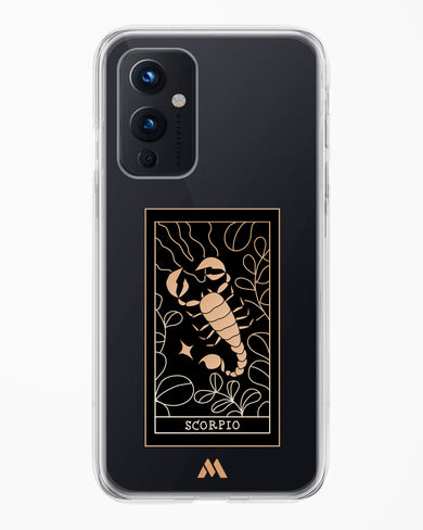 Tarot Card Zodiac Scorpio Crystal Clear Transparent Case-(OnePlus)