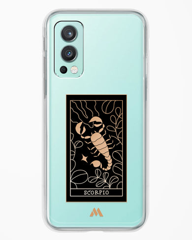 Tarot Card Zodiac Scorpio Crystal Clear Transparent Case-(OnePlus)