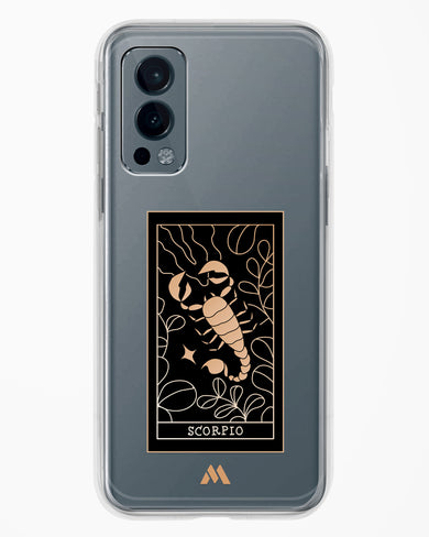 Tarot Card Zodiac Scorpio Crystal Clear Transparent Case-(OnePlus)