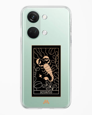 Tarot Card Zodiac Scorpio Crystal Clear Transparent Case-(OnePlus)