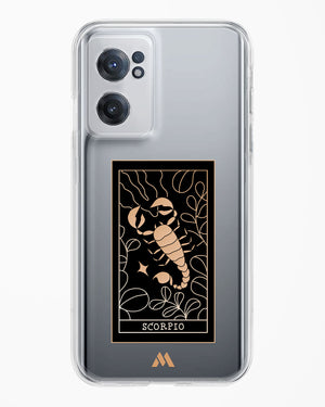 Tarot Card Zodiac Scorpio Crystal Clear Transparent Case-(OnePlus)