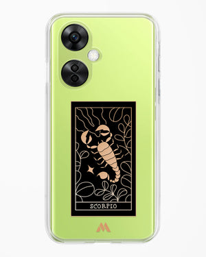 Tarot Card Zodiac Scorpio Crystal Clear Transparent Case-(OnePlus)