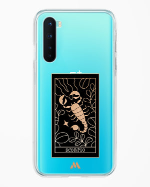 Tarot Card Zodiac Scorpio Crystal Clear Transparent Case-(OnePlus)