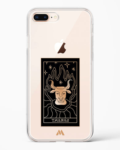 Tarot Card Zodiac Taurus Crystal Clear Transparent Case-(Apple)