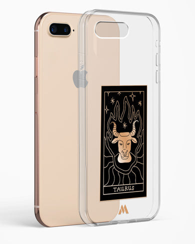 Tarot Card Zodiac Taurus Crystal Clear Transparent Case-(Apple)