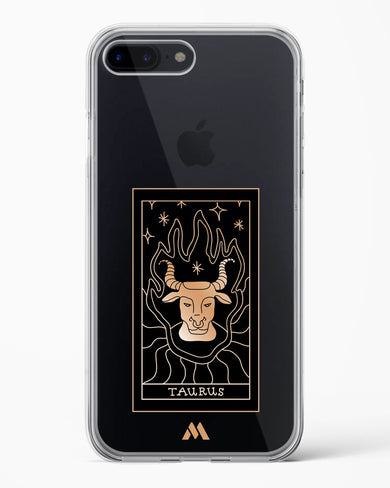 Tarot Card Zodiac Taurus Crystal Clear Transparent Case-(Apple)