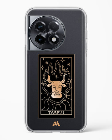 Tarot Card Zodiac Taurus Crystal Clear Transparent Case-(OnePlus)