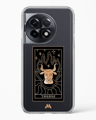 Tarot Card Zodiac Taurus Crystal Clear Transparent Case-(OnePlus)