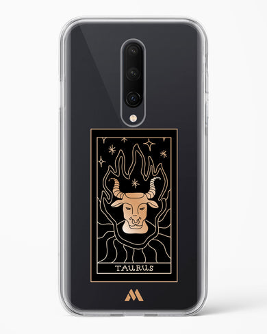 Tarot Card Zodiac Taurus Crystal Clear Transparent Case-(OnePlus)