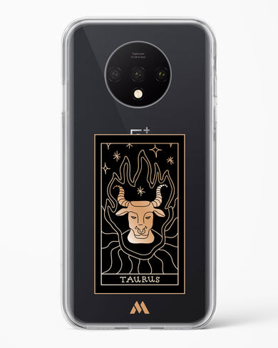 Tarot Card Zodiac Taurus Crystal Clear Transparent Case-(OnePlus)