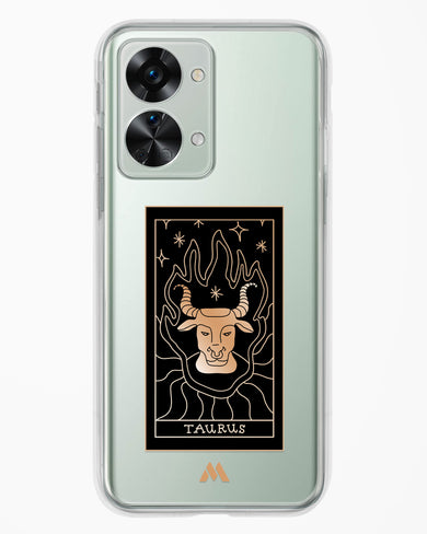 Tarot Card Zodiac Taurus Crystal Clear Transparent Case-(OnePlus)