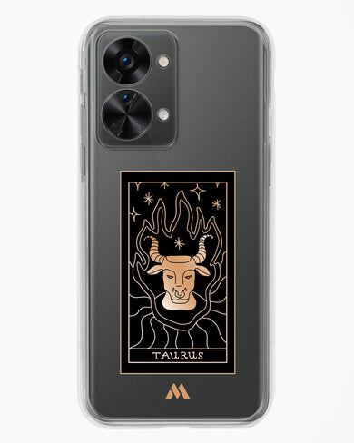 Tarot Card Zodiac Taurus Crystal Clear Transparent Case-(OnePlus)